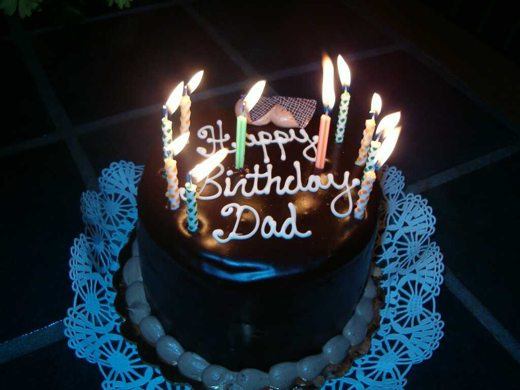 Happy Birthday Dad Cake
 Dawn Happy Birthday Dad