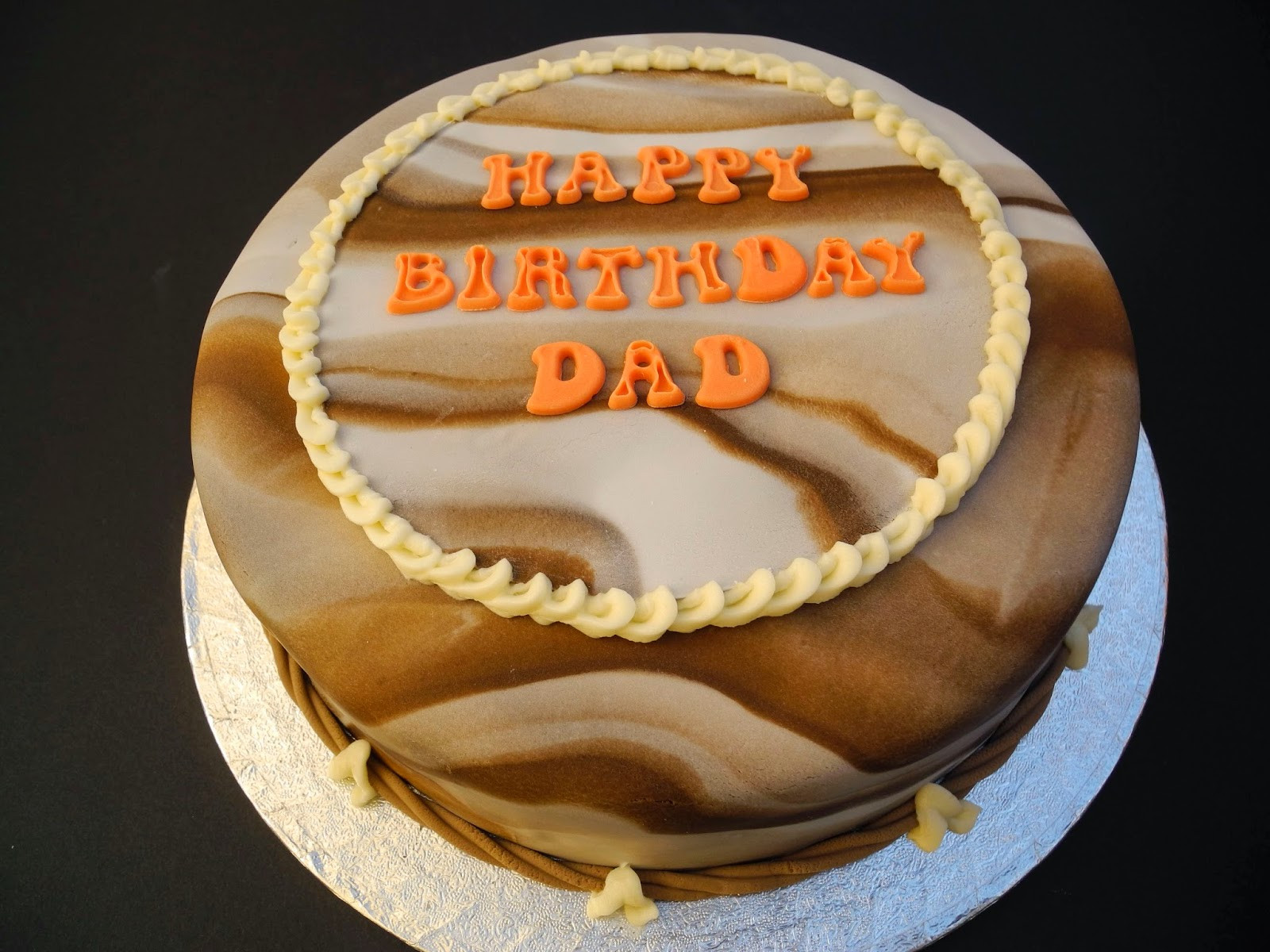Happy Birthday Dad Cake
 Birthday Wishes For Father Page 8