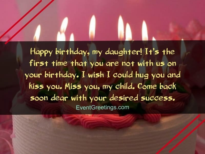 Happy Birthday Daughter Quotes From Mom
 50 Wonderful Birthday Wishes For Daughter From Mom