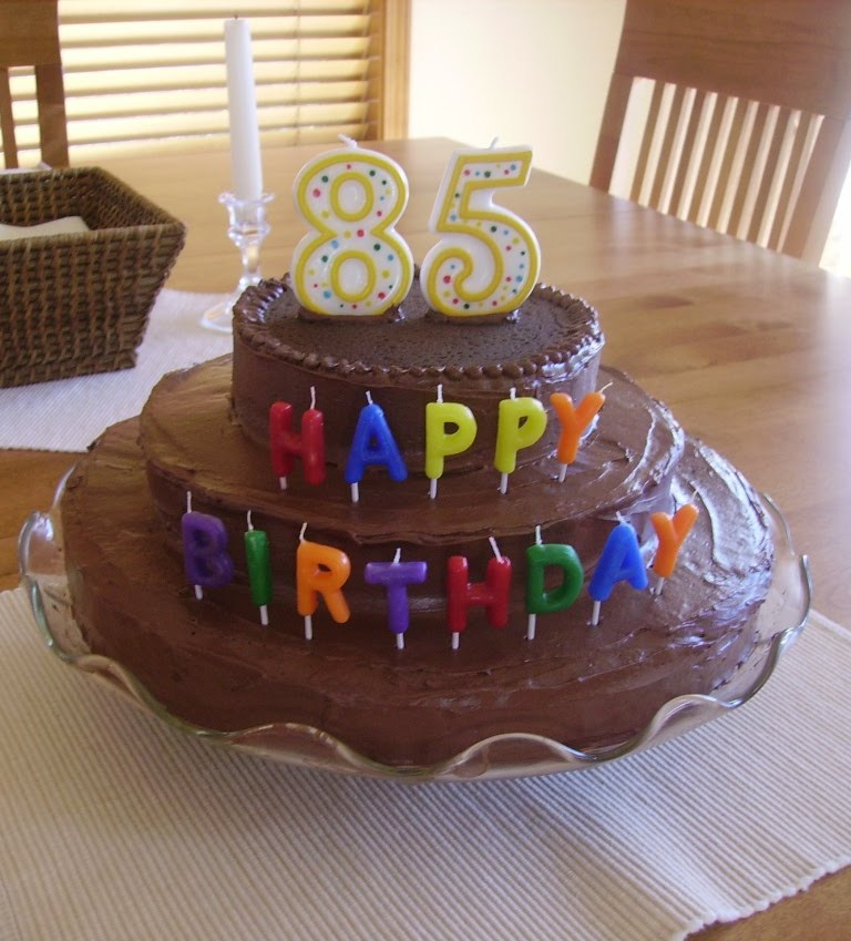 Happy Birthday Dick Cake
 Party Cakes Grandpa Dick s 85th Birthday Cake