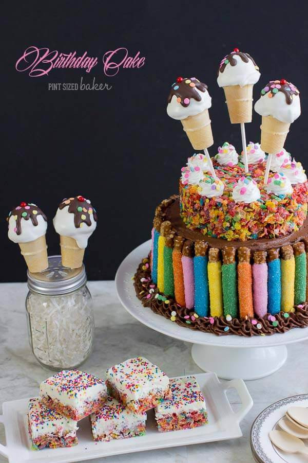 Happy Birthday Funny Cake
 Rich Butter Cake with Chocolate Frosting Recipe