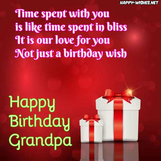 Happy Birthday Grandpa Quotes
 Happy Birthday Wishes for Grandpa Quotes & Messages