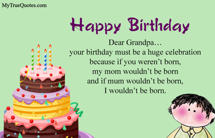 Happy Birthday Grandpa Quotes
 Happy Birthday Quotes For Grandma & Grandpa