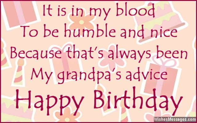 Happy Birthday Grandpa Quotes
 Birthday Wishes for Grandpa Birthday Messages for