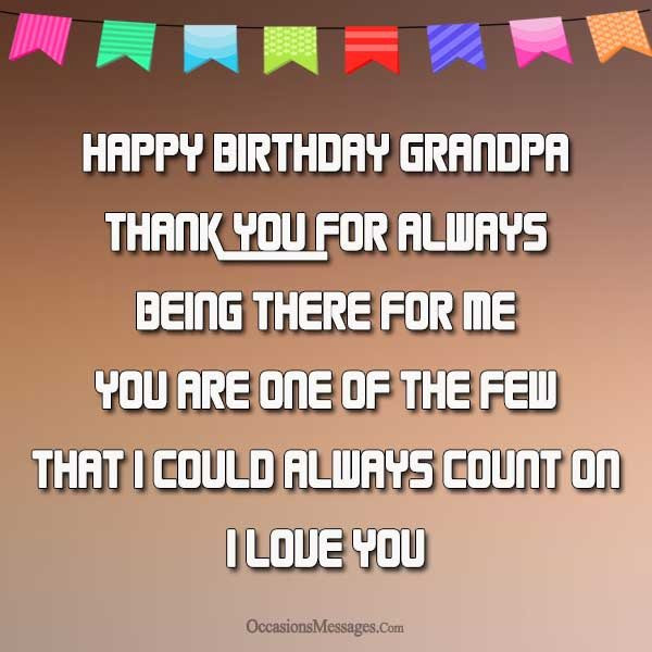 Happy Birthday Grandpa Quotes
 Birthday Wishes and Messages for Grandpa Occasions Messages