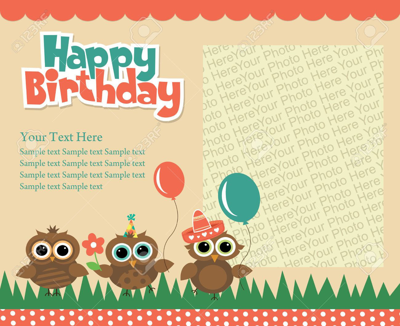 Happy Birthday Invitation
 birthday invitation Happy birthday invitation cards