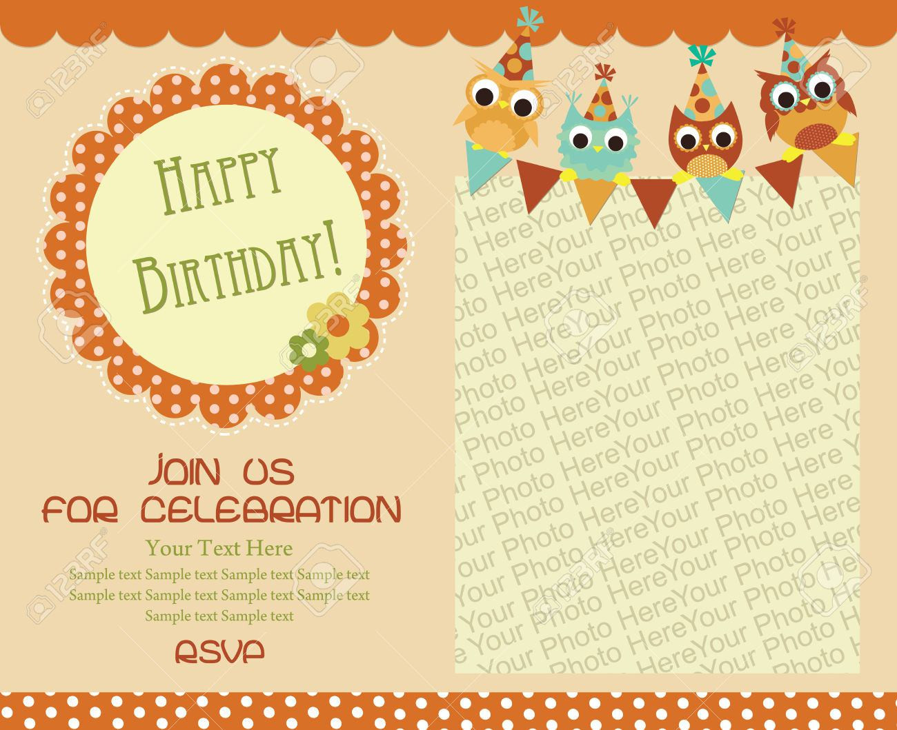 Happy Birthday Invitation
 Happy Birthday Invitation Cards Happy Birthday