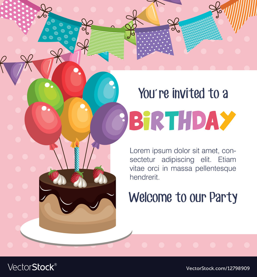 The Best Ideas for Happy Birthday Invitation - Home, Family, Style and ...