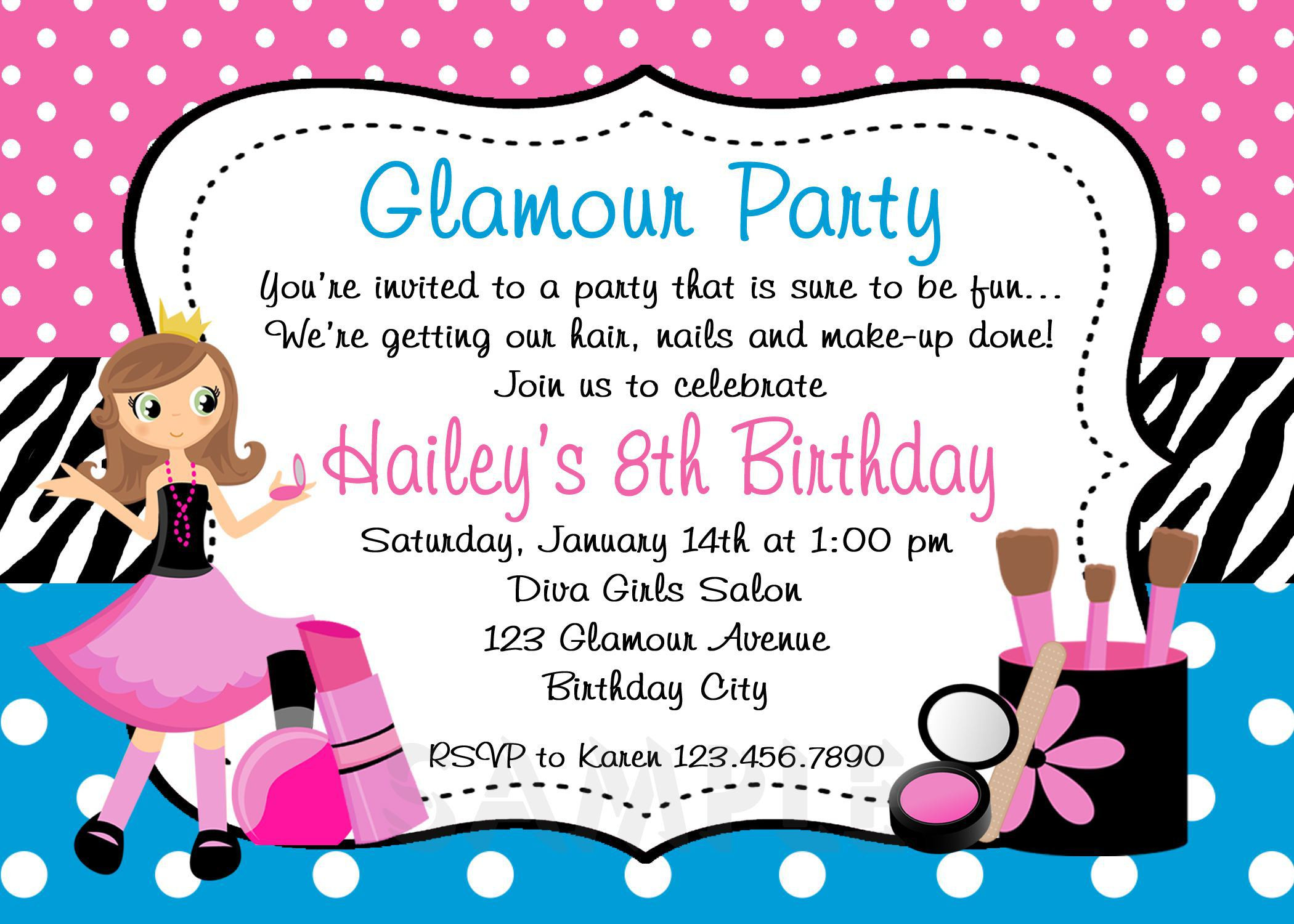 Happy Birthday Invitation
 Happy Birthday Invitation Cards Happy Birthday