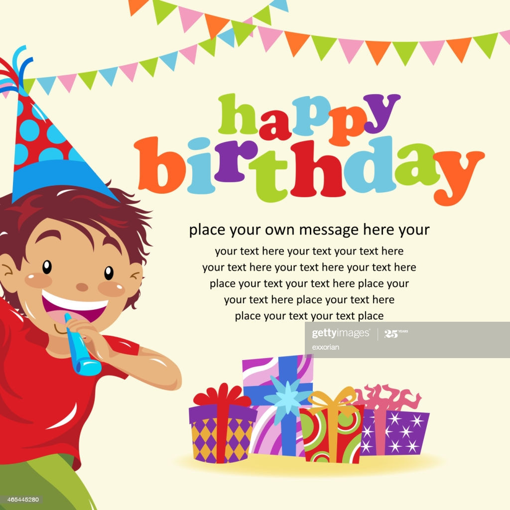 Happy Birthday Invitation
 Happy Birthday Invitation High Res Vector Graphic Getty