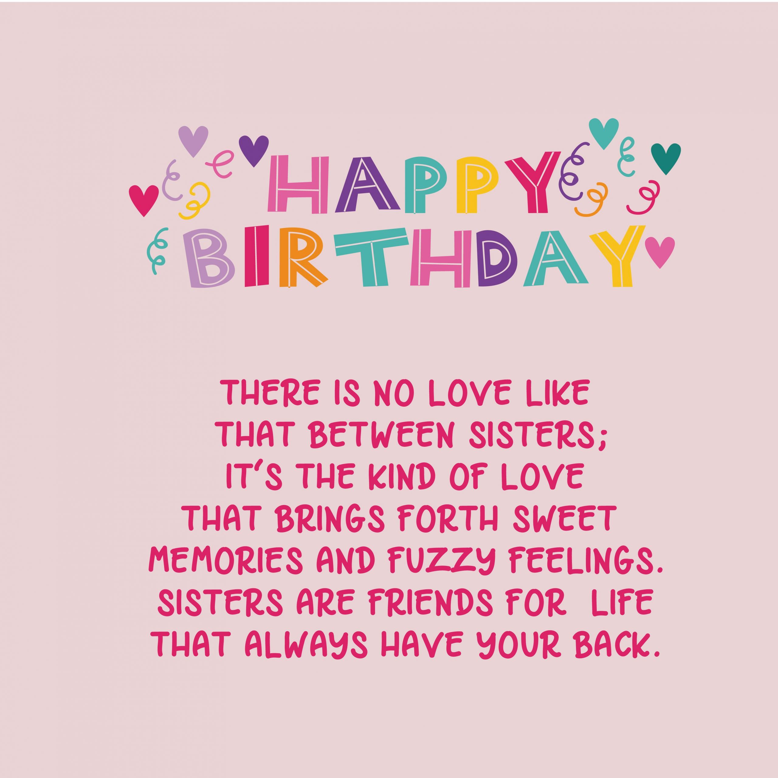 Happy Birthday Quote For Sister
 220 Birthday Wishes for Sister – Top Happy Birthday Wishes