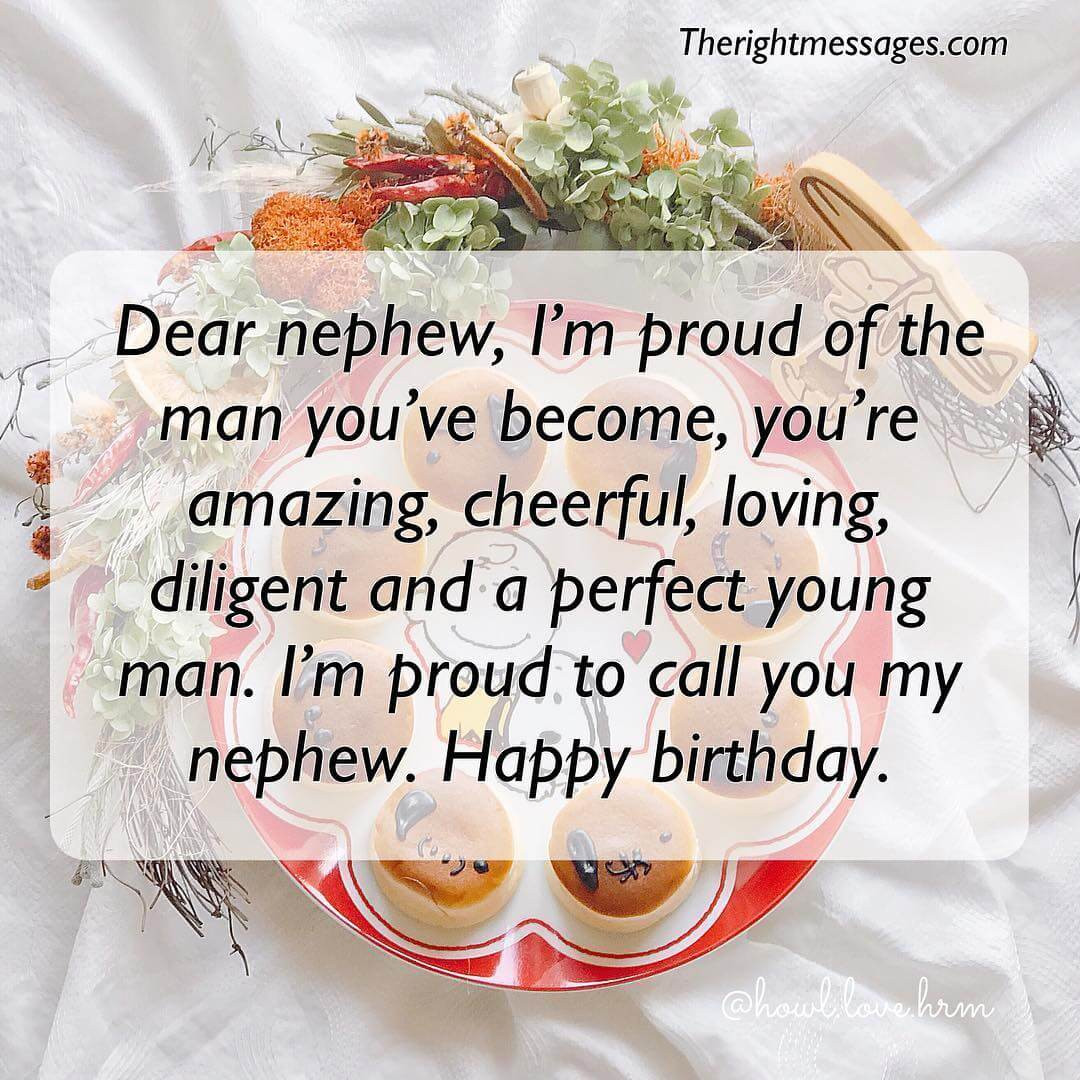 Happy Birthday Quotes For My Nephew
 Short & Long Birthday Wishes Messages For Nephew