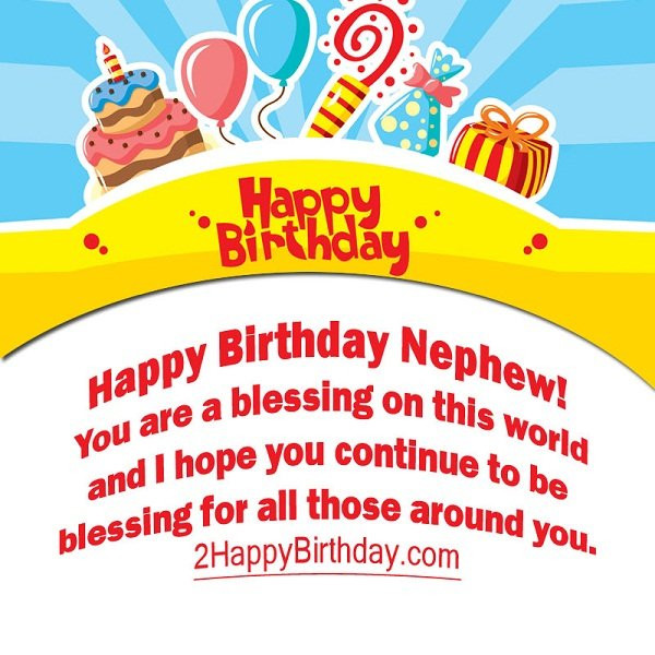 Happy Birthday Quotes For My Nephew
 25 Lovable Birthday wishes for Nephew 2HappyBirthday