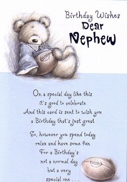 Happy Birthday Quotes For My Nephew
 17 best Niece and nephew quote images on Pinterest