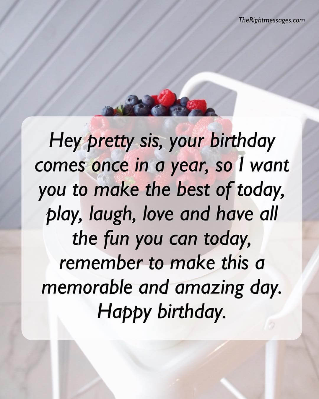 Happy Birthday Quotes To My Sister
 Short And Long Birthday Messages Wishes & Quotes For