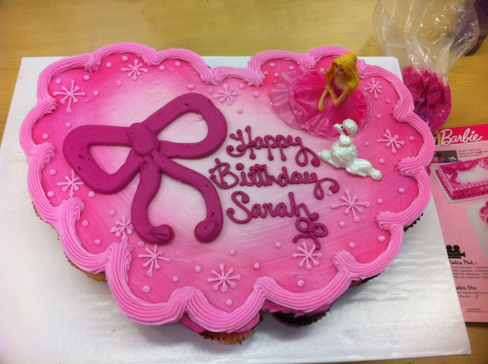 Happy Birthday Sarah Cake
 MissLaylaCakes Blog Archive Barbie Cake