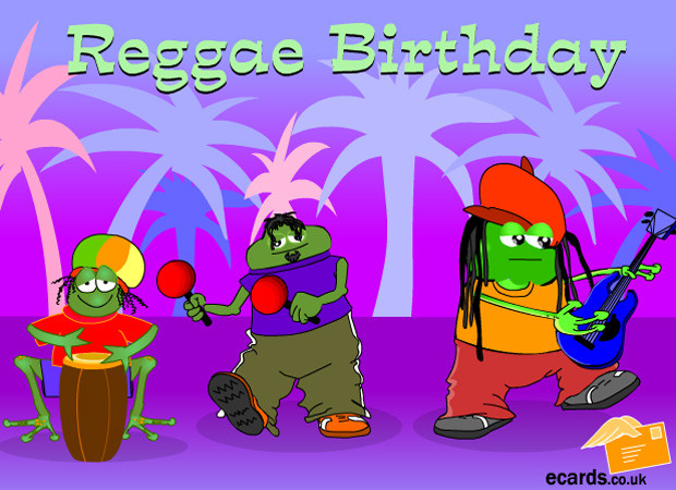 Happy Birthday Singing Cards
 eCards Have A Reggae Birthday