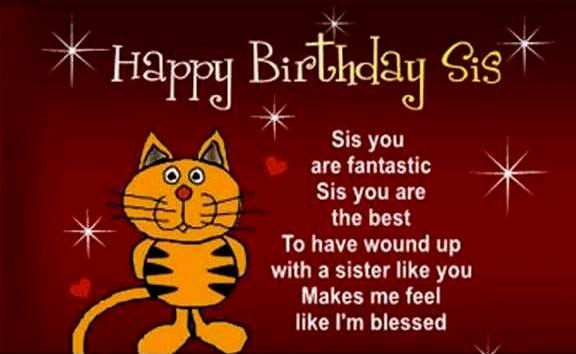 Happy Birthday Sister Quotes Funny
 Happy Birthday Funny Quotes for Sister with
