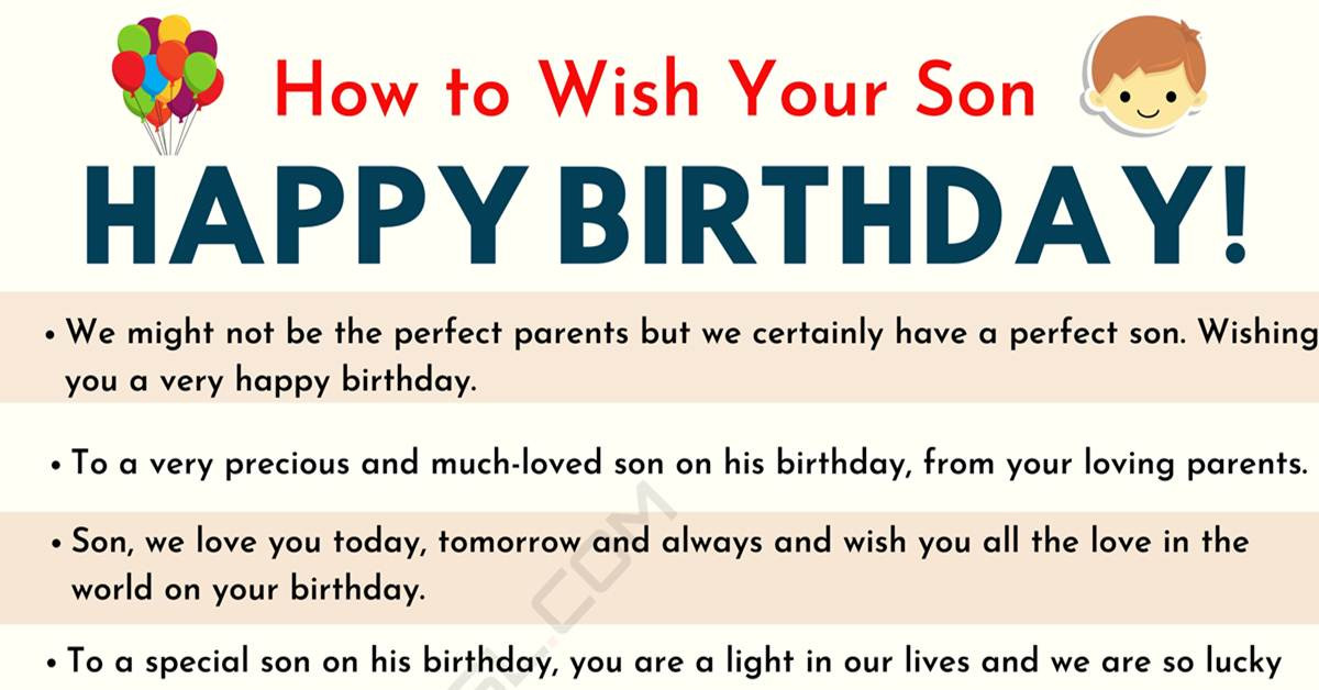 Happy Birthday Son Quotes Funny
 Happy Birthday Son 35 Meaningful And Funny Birthday