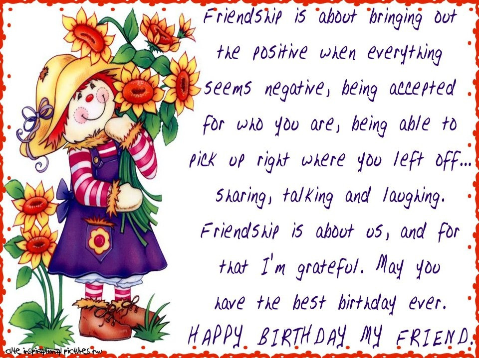 Happy Birthday To A Friend Quotes
 Birthday Quotes For Friends 49 Picture Quotes
