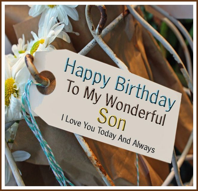 Happy Birthday To My Son Quotes
 100 Birthday Wishes for Son from Mom & Dad – Birthday Quotes