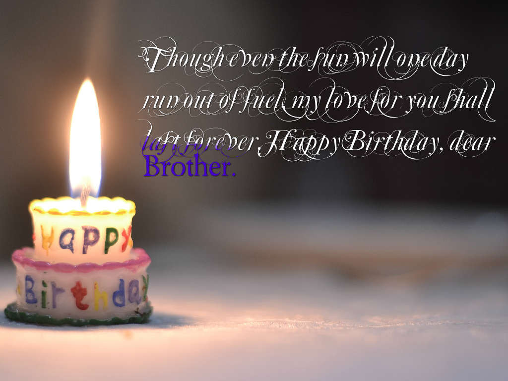 Happy Birthday Wishes For A Brother
 70 Best Birthday Wishes for Brother with Beautiful Posters