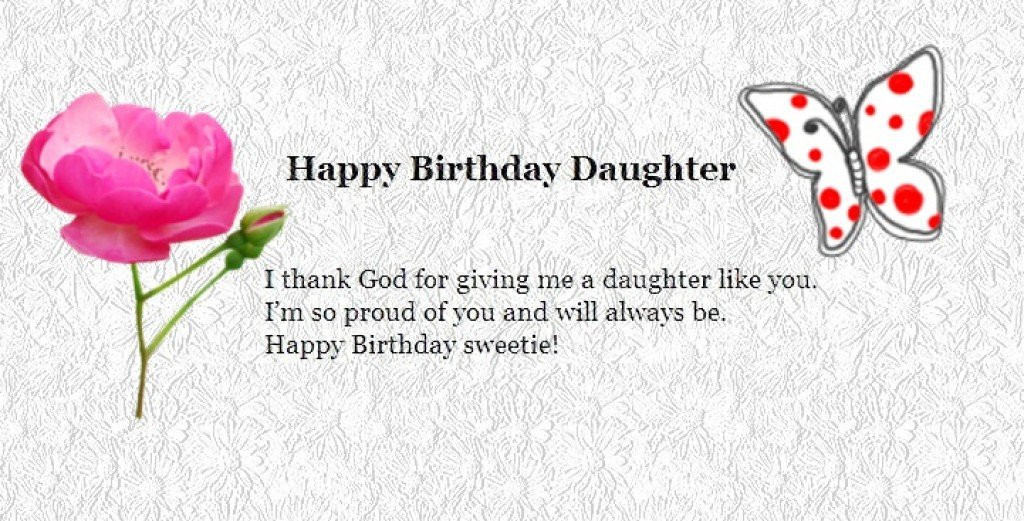 Happy Birthday Wishes For Daughter From Mom
 Happy Birthday Wishes to My Daughter from Dad & Mom