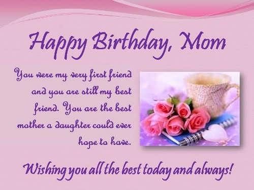 Happy Birthday Wishes For Daughter From Mom
 The 85 Loving Happy Birthday Mom from Daughter