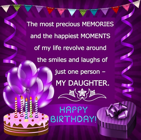 Happy Birthday Wishes For Daughter From Mom
 Top 70 Happy Birthday Wishes For Daughter [2020]