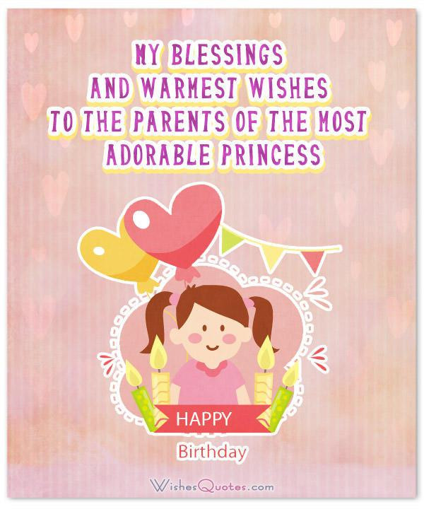 Happy Birthday Wishes For Girl
 Adorable Birthday Wishes for a Baby Girl By WishesQuotes