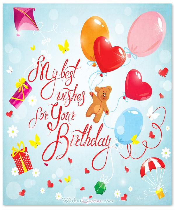 Happy Birthday Wishes For Girl
 Birthday Wishes for a Special Girl By WishesQuotes