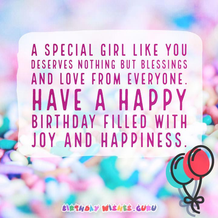 Happy Birthday Wishes For Girl
 20 Cute Birthday Wishes For Baby Girl – By Birthday Wishes