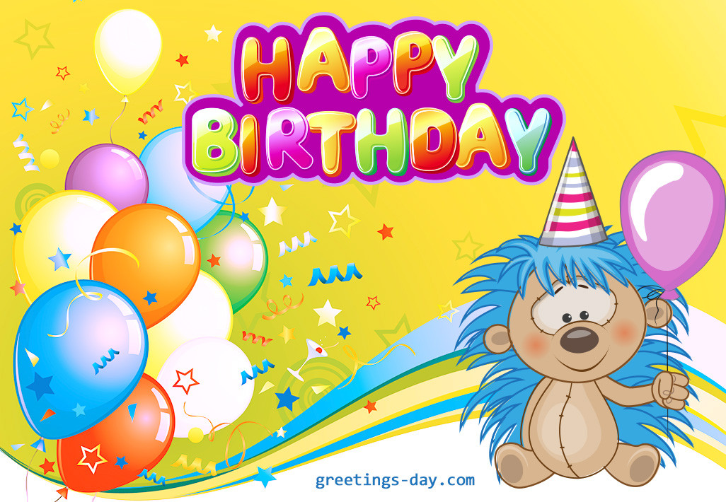 Happy Birthday Wishes For Kids
 Greeting cards for every day December 2015