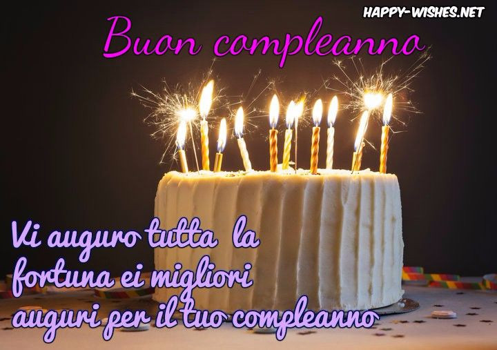 Happy Birthday Wishes In Italian
 Happy Birthday Wishes in Italian