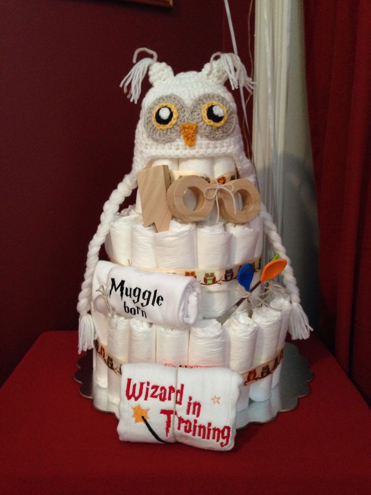 Harry Potter Baby Gifts
 Harry Potter diaper cake Baby shower