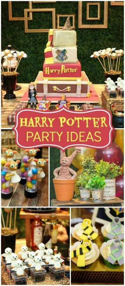 Harry Potter Birthday Decorations
 29 Creative Harry Potter Party Ideas