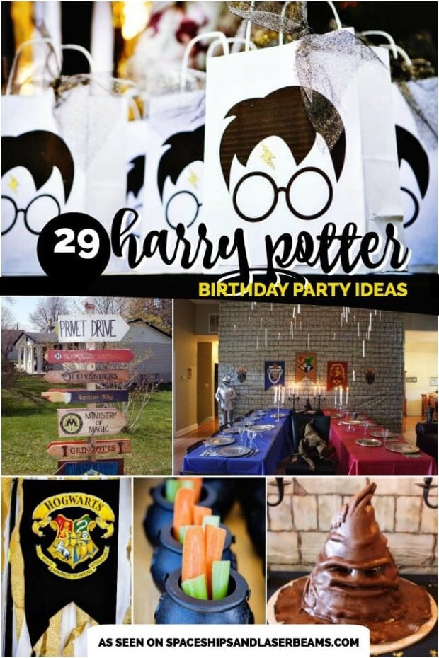 Harry Potter Birthday Decorations
 29 Creative Harry Potter Party Ideas Spaceships and