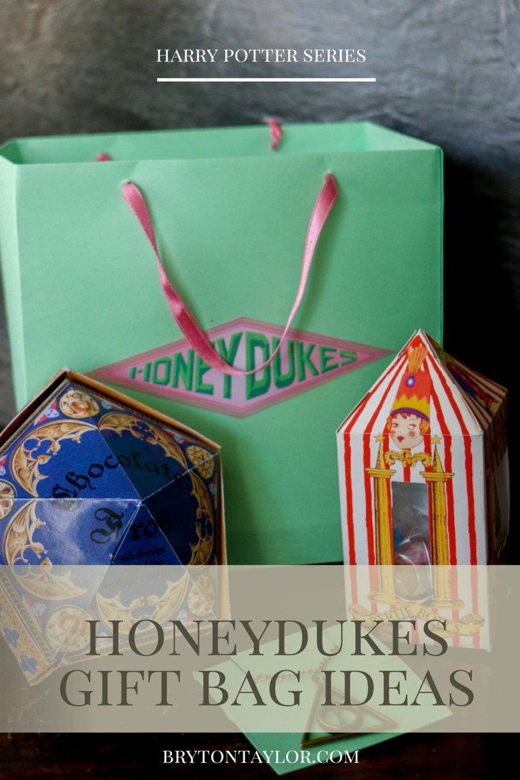 Harry Potter Birthday Gift Ideas
 Honeydukes t bag ideas
