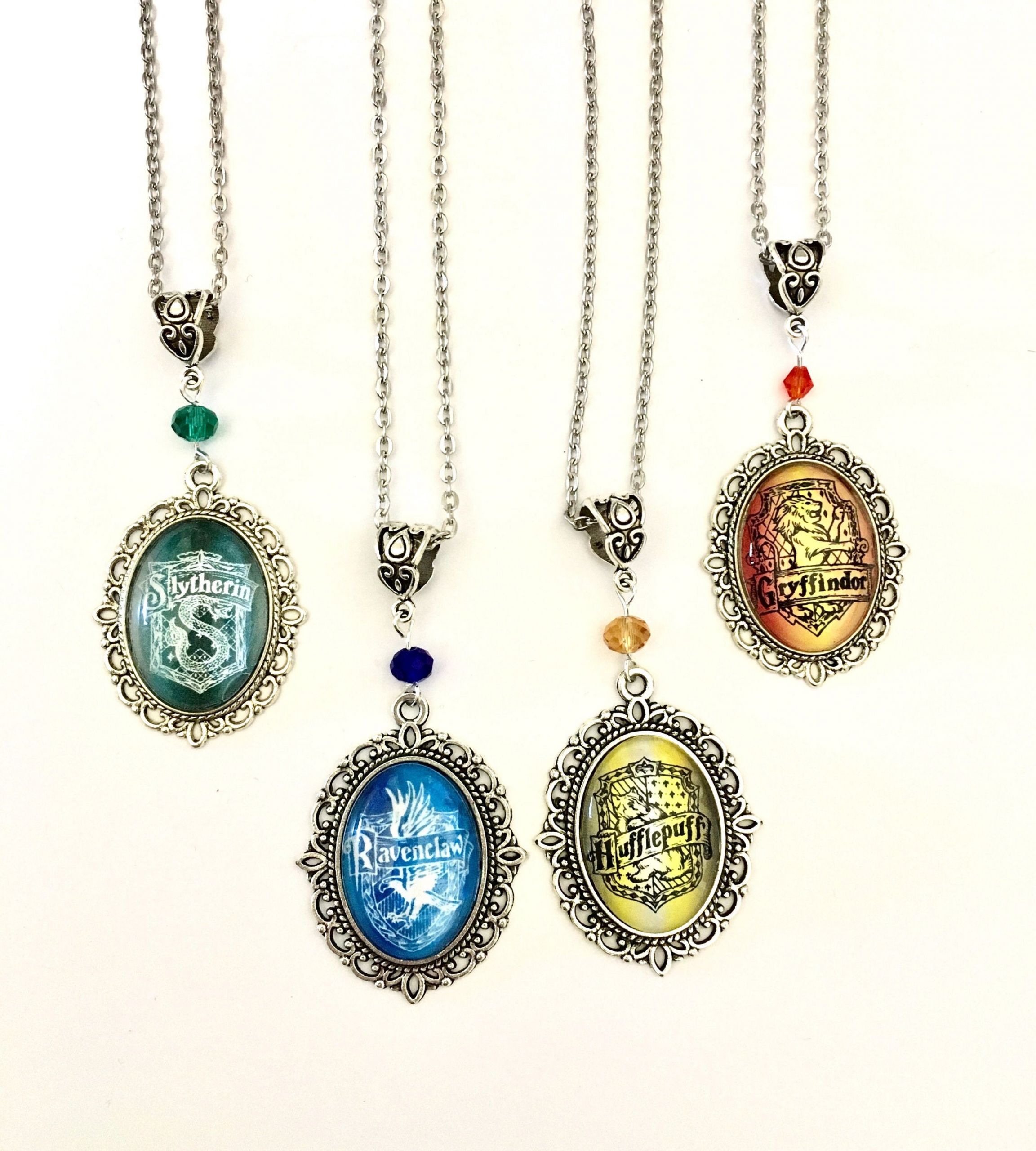 Harry Potter Necklace
 House crest pendant necklace Harry Potter inspired