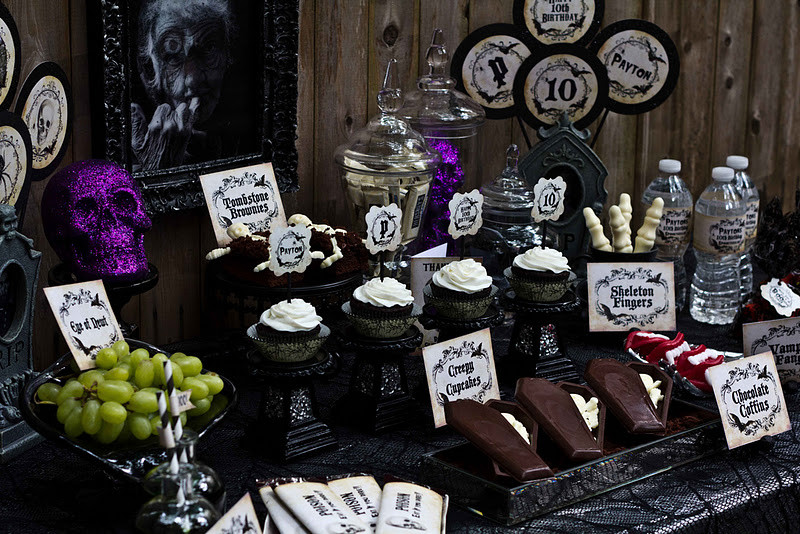 Haunted Halloween Party Ideas
 Kara s Party Ideas Haunted Mansion Halloween Party