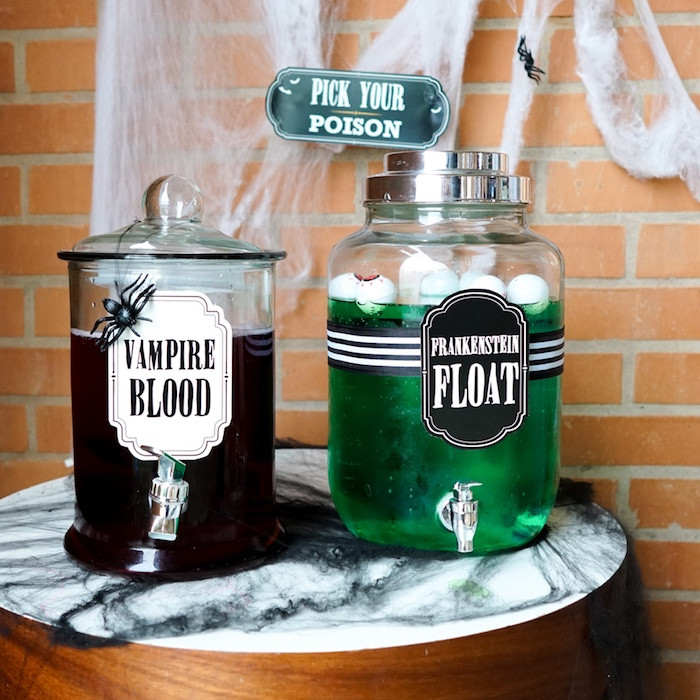 Haunted Halloween Party Ideas
 Kara s Party Ideas Modern Haunted House Halloween Party