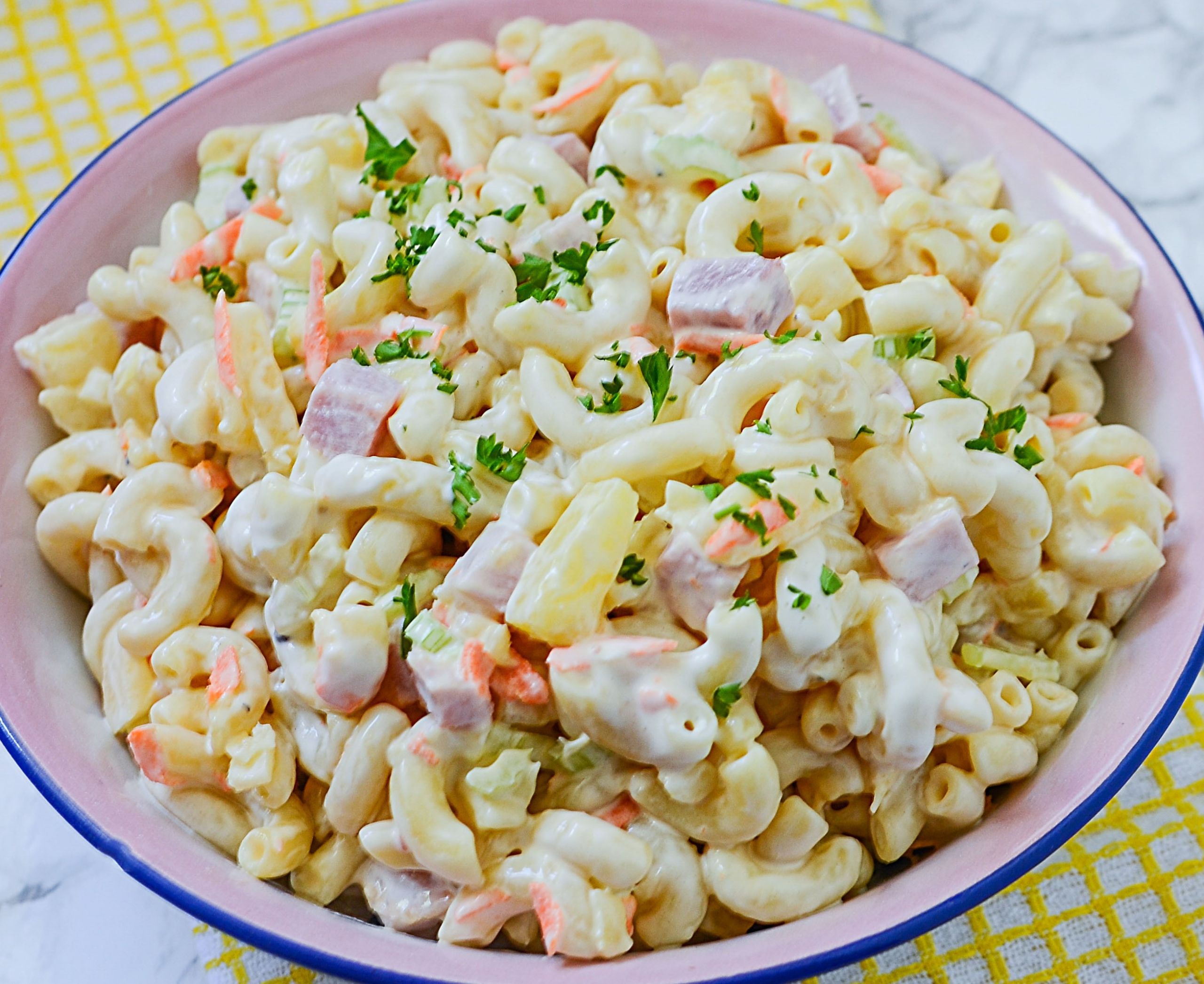 Hawaiian Pasta Salad
 Hawaiian Macaroni Salad