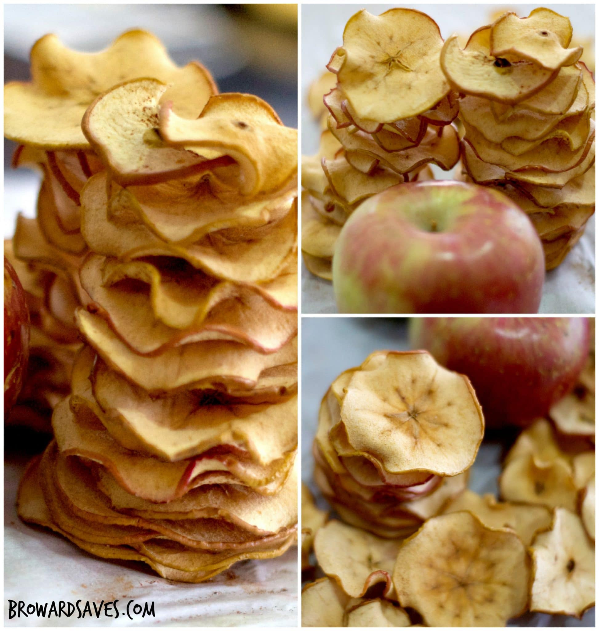 Healthy Apple Snacks
 Homemade Crunchy Apple Chips Recipe