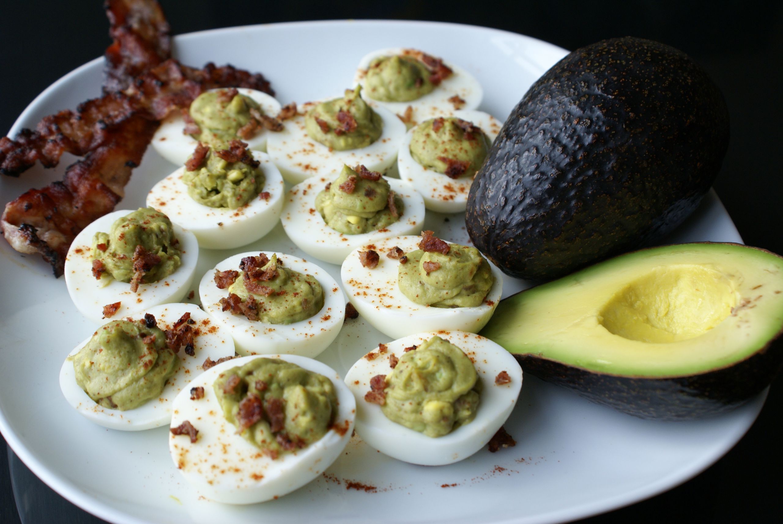 Healthy Avocado Deviled Eggs
 Avocado Deviled Eggs Recipe — Dishmaps