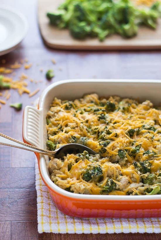 Healthy Broccoli Rice Casserole
 301 Moved Permanently