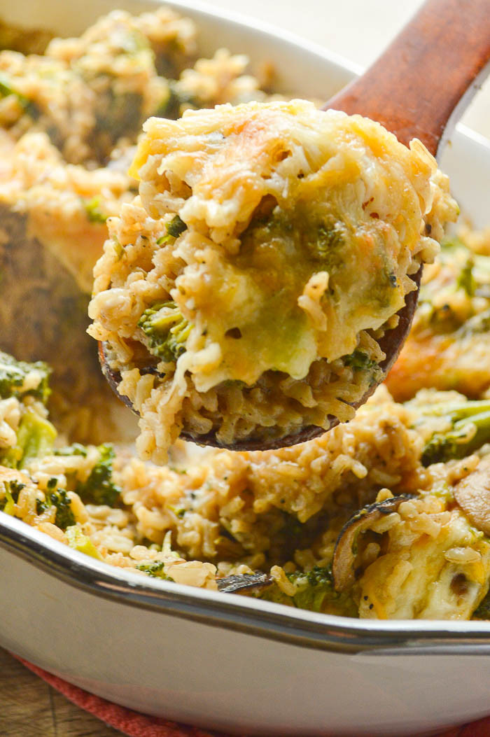 Healthy Broccoli Rice Casserole
 Healthy Broccoli Rice Casserole Sugar Dish Me