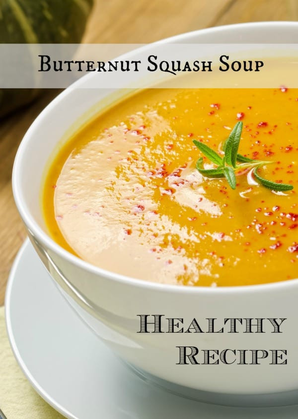 Healthy Butternut Squash Soup
 Healthy Recipe of the Week Butternut Squash Soup