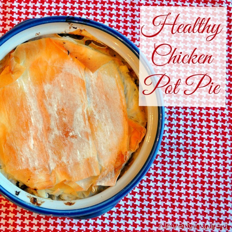 Healthy Chicken Pot Pie Recipe
 Healthy Chicken Pot Pie Recipe Cleverly Inspired