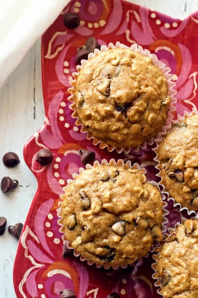 Healthy Chocolate Chip Muffins
 Healthy chocolate chip muffins video Family Food on