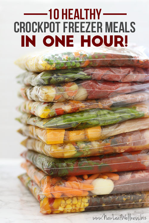 Healthy Freezer Dinners
 10 Healthy Crockpot Freezer Meals In e Hour Money